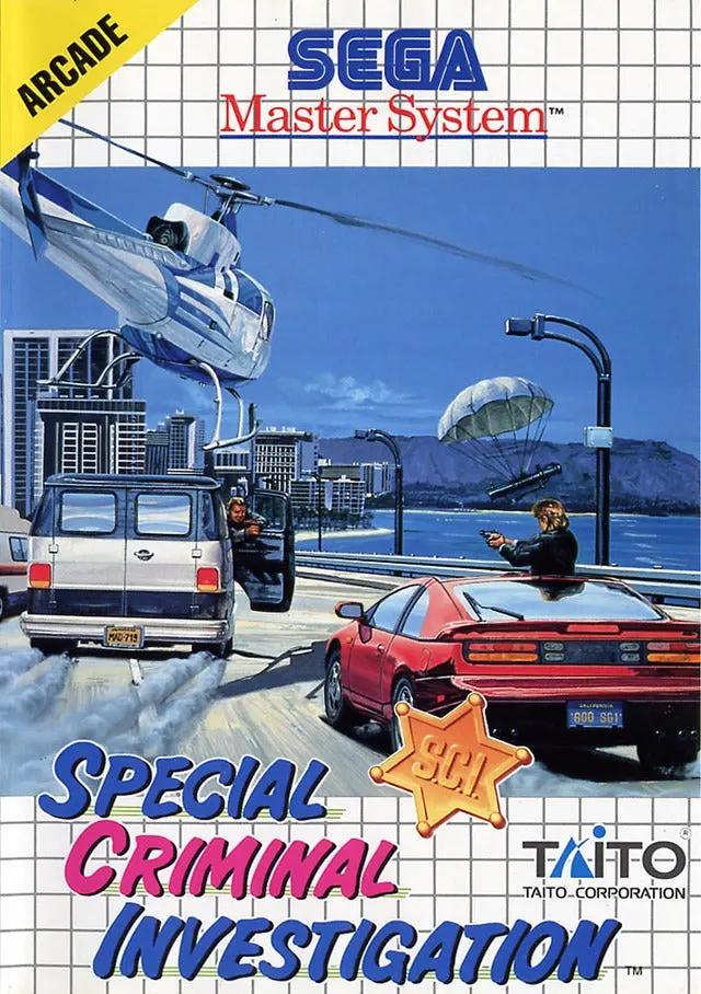 Game | Sega Master System | Special Criminal Investigation Physical Video Games Game Sega