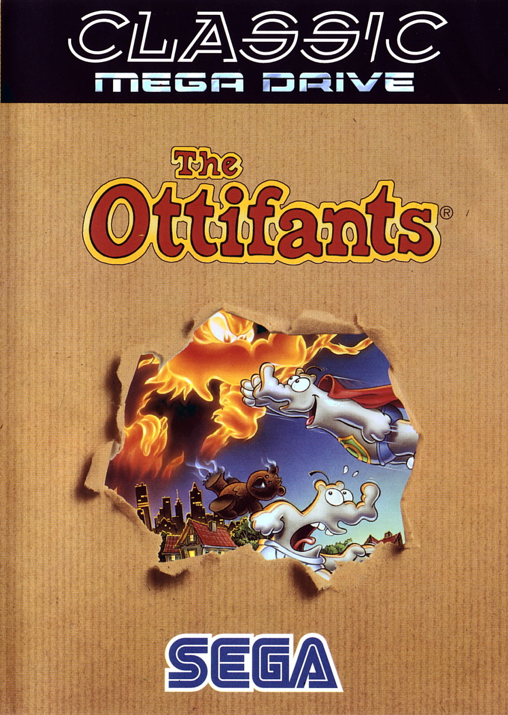 Game | Sega Mega Drive | The Ottifants
