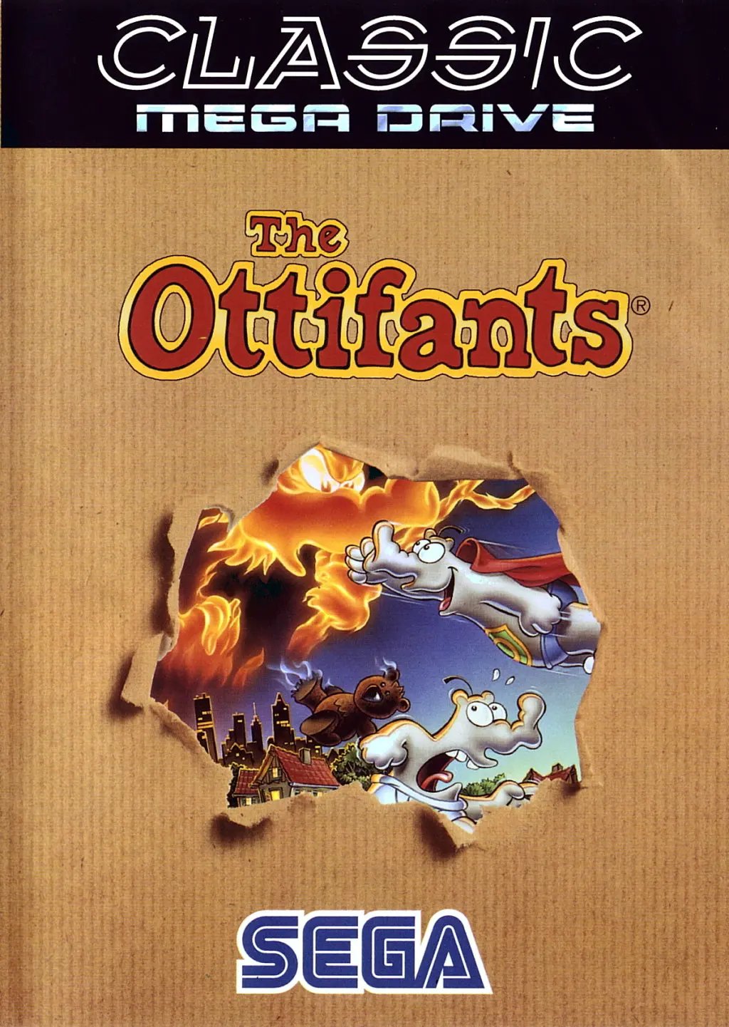 Game | Sega Mega Drive | The Ottifants Physical Video Games Game Sega