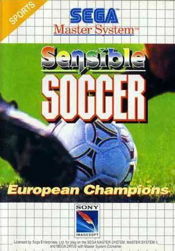 Game | Sega Master System | Sensible Soccer: European Champions Physical Video Games Game Sega