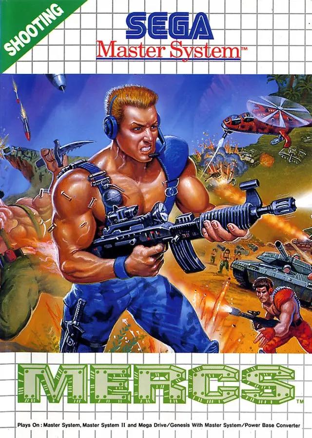 Game | Sega Master System | MERCS Physical Video Games Game Sega