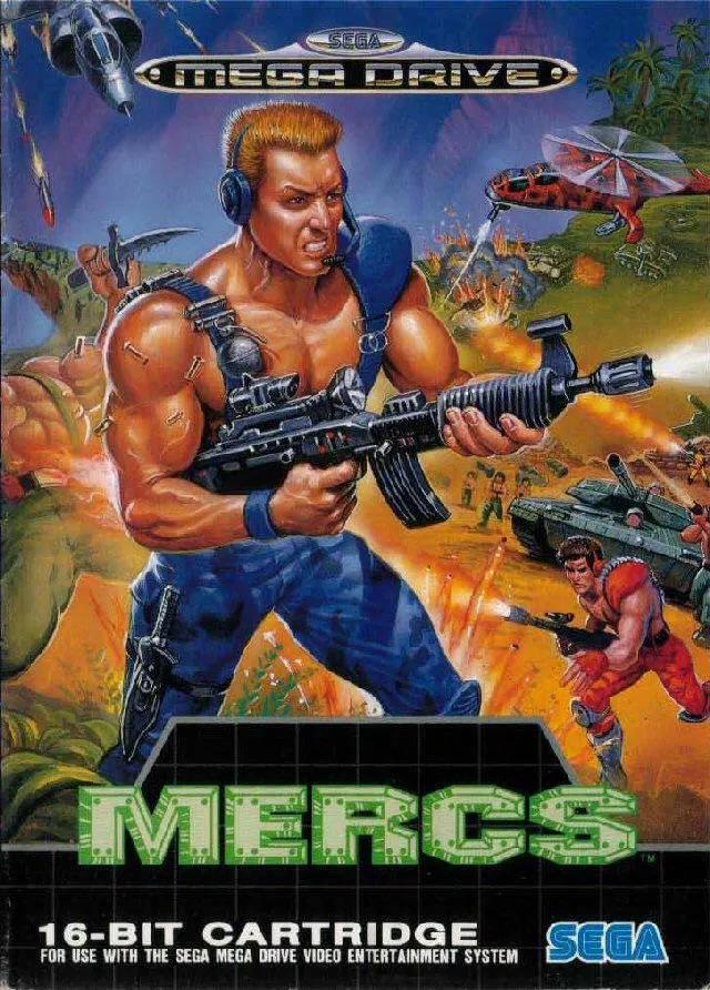 Game | Sega Mega Drive | Mercs Physical Video Games Game Sega