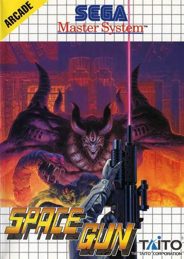 Game | Sega Master System | Space Gun Physical Video Games Game Sega