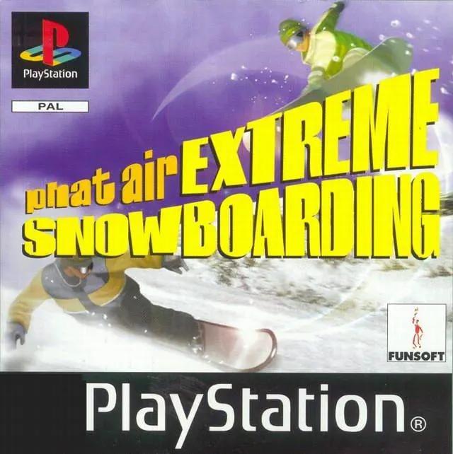 Game | Sony PlayStation PS1 | Phat Air Extreme Snowboarding Physical Video Games Game Sony