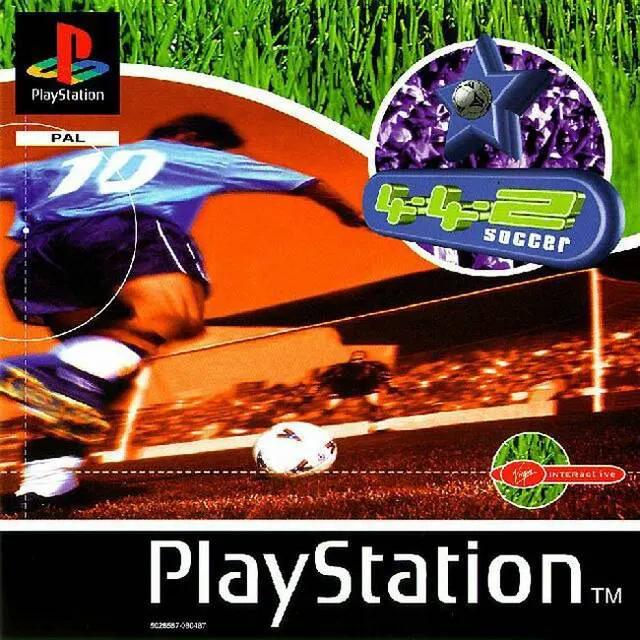 Game | Sony PlayStation PS1 | 4-4-2 Soccer Physical Video Games Game Sony