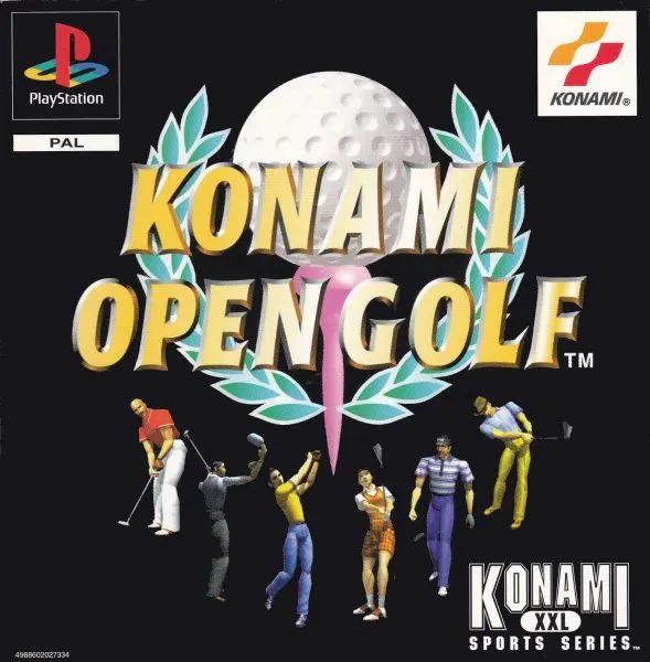 Game | Sony PlayStation PS1 | Konami Open Golf Physical Video Games Game Sony