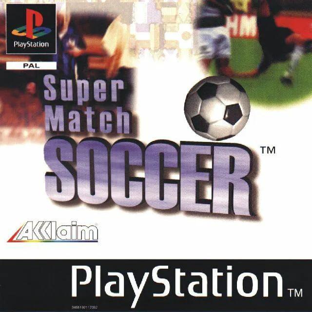 Game | Sony PlayStation PS1 | Super Match Soccer Physical Video Games Game Sony