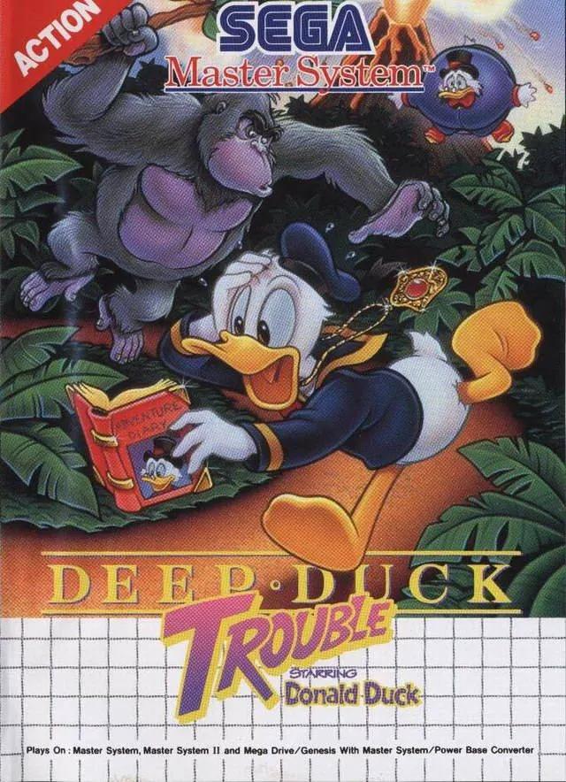 Game | Sega Master System | Deep Duck Trouble Physical Video Games Game Sega
