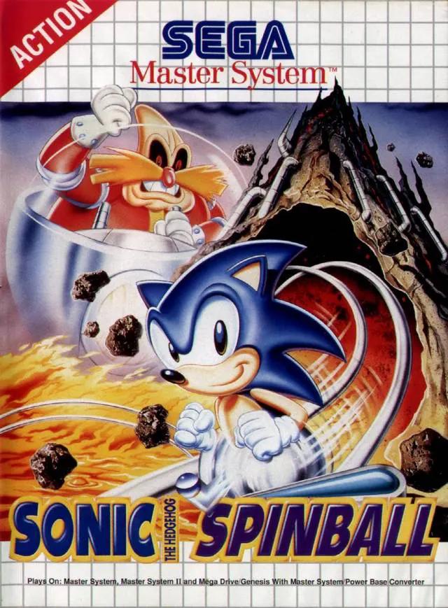 Game | Sega Master System | Sonic Spinball Physical Video Games Game Sega