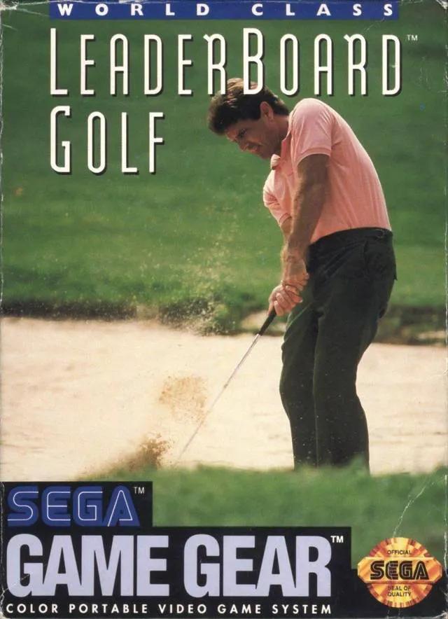 Game | Sega Game Gear | World Class Leader Board Golf Physical Video Games Game Sega