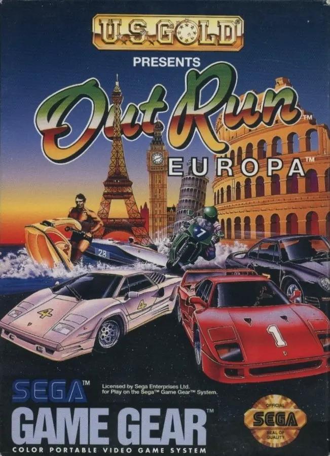 Game | Sega Game Gear | Outrun Europa Physical Video Games Game Sega
