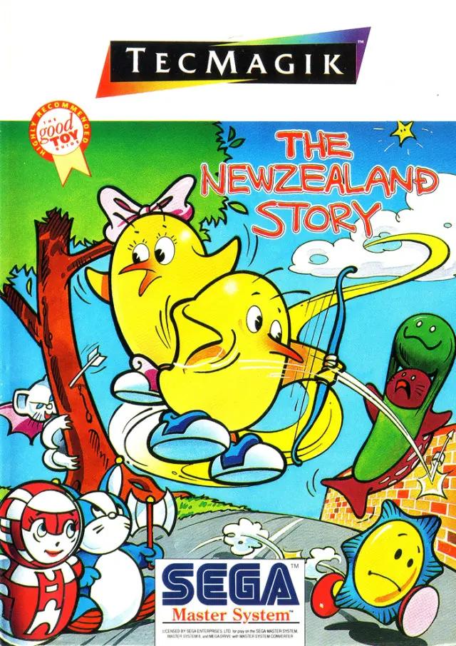 Game | Sega Master System | The New Zealand Story Physical Video Games Game Sega