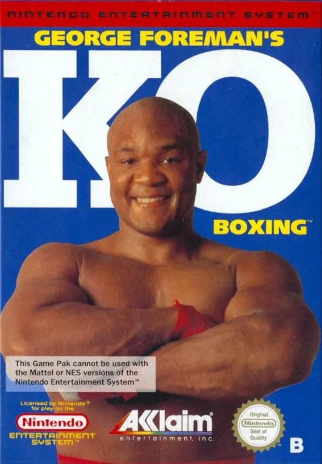 Game | Nintendo NES | George Foreman's KO Boxing Physical Video Games Game Nintendo