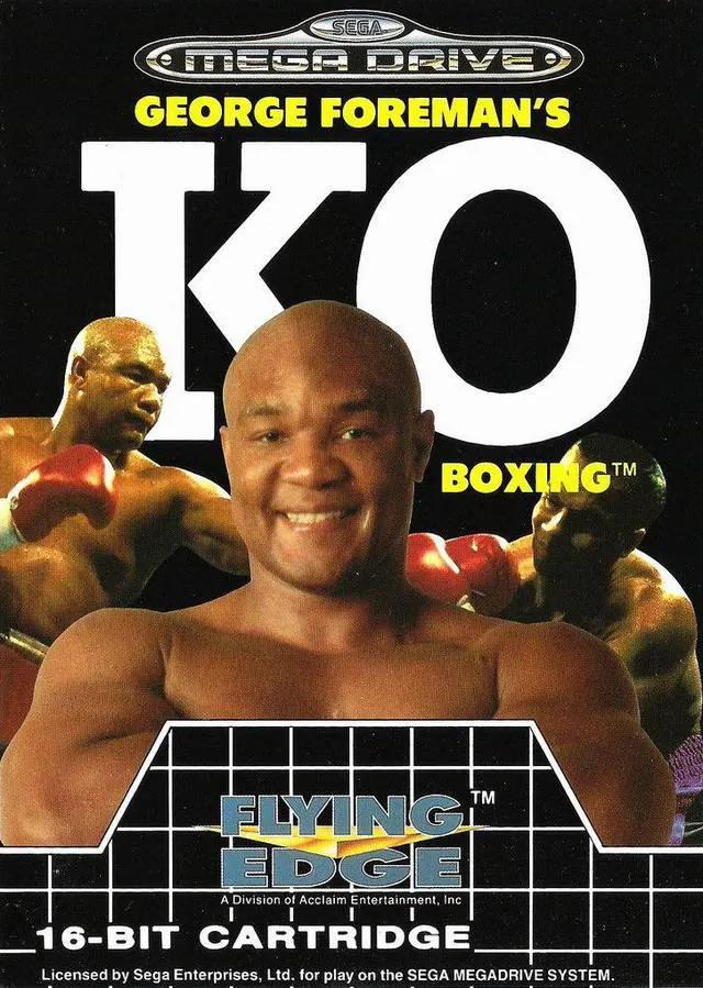 Game | Sega Mega Drive | George Foreman's KO Boxing Physical Video Games Game Sega