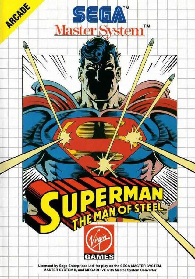 Game | Sega Master System | Superman Man Of Steel Physical Video Games Game Sega