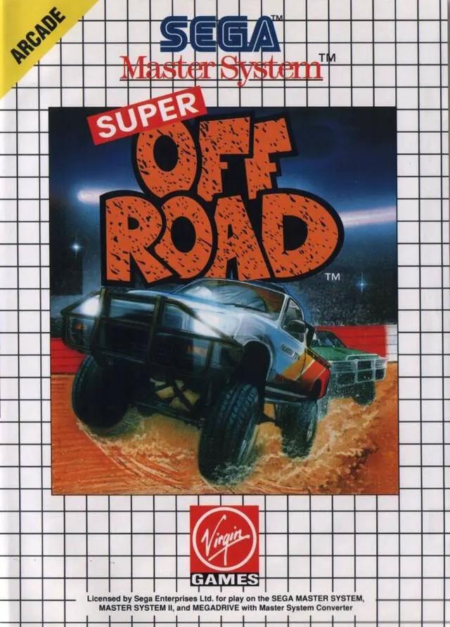 Game | Sega Master System | Super Off Road Physical Video Games Game Sega