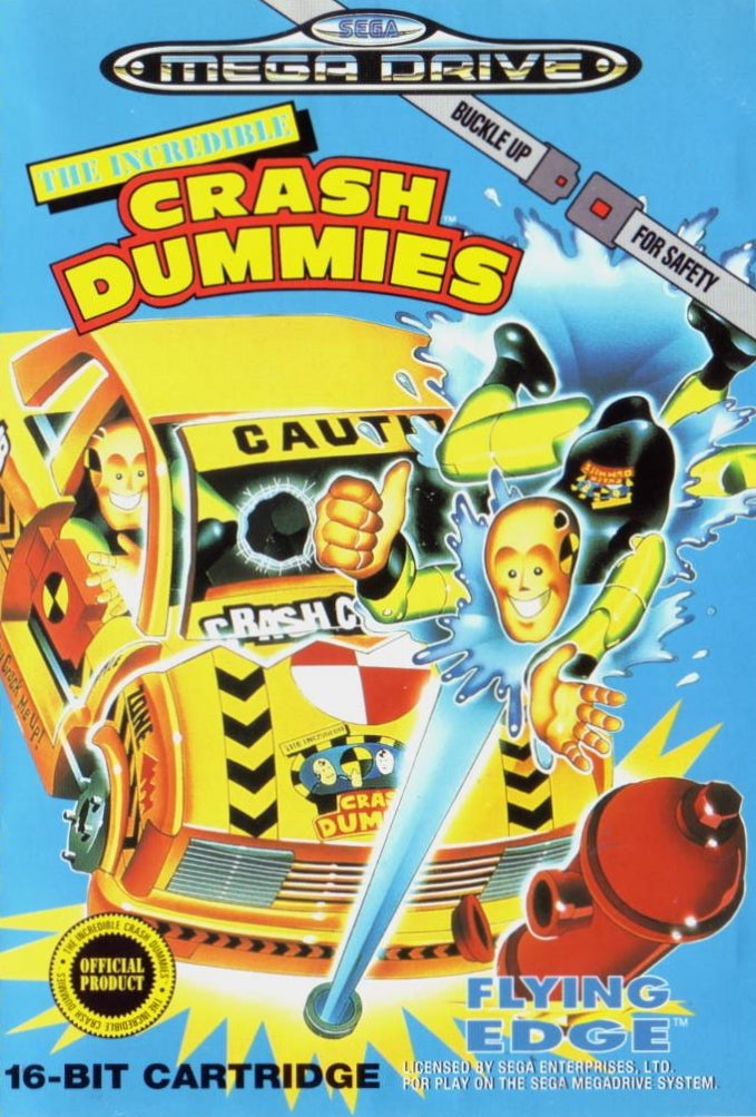 Game | Sega Mega Drive | The Incredible Crash Dummies
