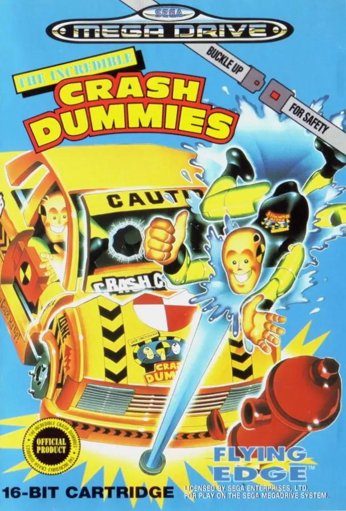 Game | Sega Mega Drive | The Incredible Crash Dummies Physical Video Games Game Sega