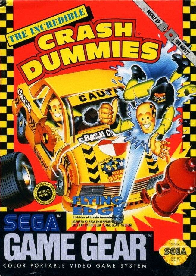 Game | Sega Game Gear | Incredible Crash Dummies