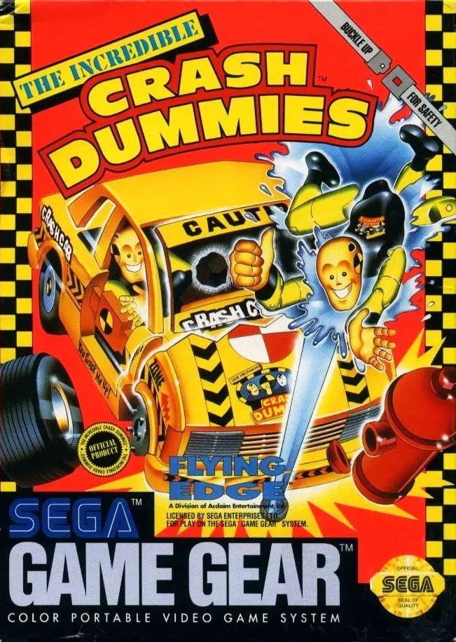 Game | Sega Game Gear | Incredible Crash Dummies Physical Video Games Game Sega