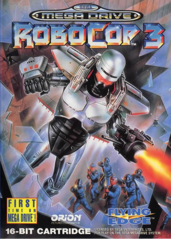 Game | Sega Mega Drive | RoboCop 3