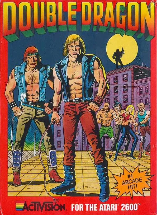 Game | Atari 2600 | Double Dragon Physical Video Games Game Atari