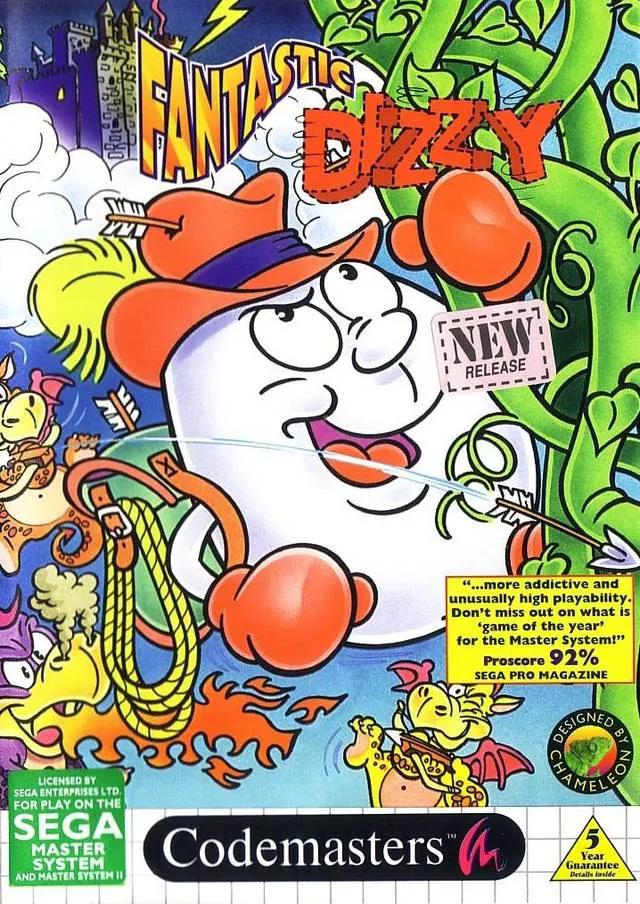 Game | Sega Master System | Fantastic Dizzy Physical Video Games Game Sega