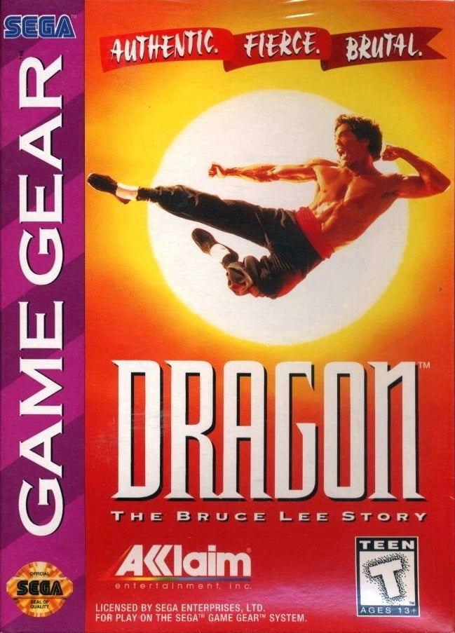 Game | Sega Game Gear | Dragon: The Bruce Lee Story