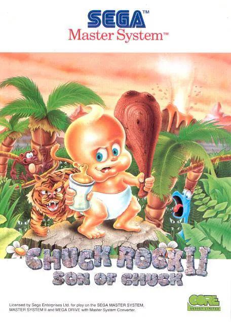 Game | Sega Master System | Chuck Rock II Son Of Chuck Physical Video Games Game Sega