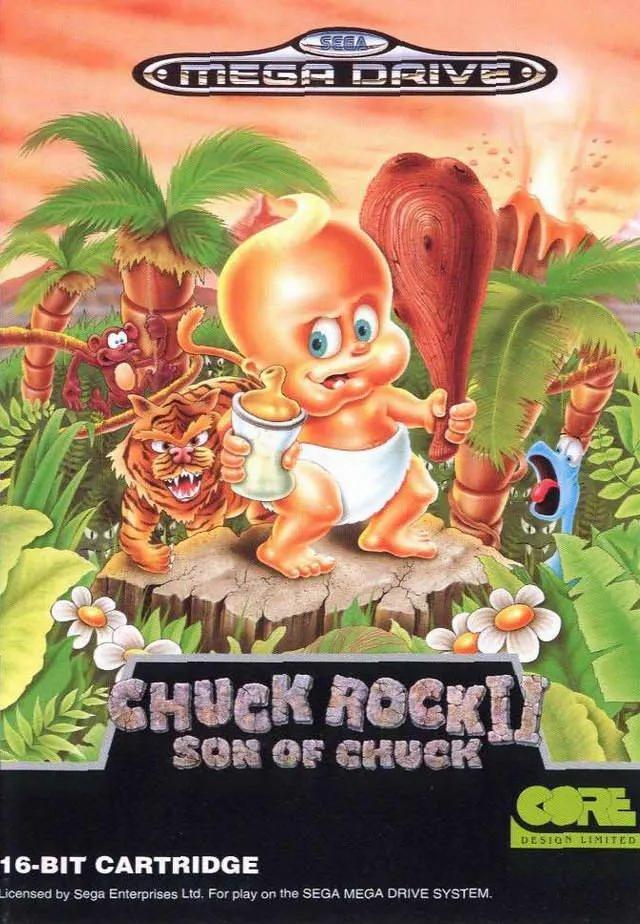 Game | Sega Mega Drive | Chuck Rock II: Son Of Chuck Physical Video Games Game Sega