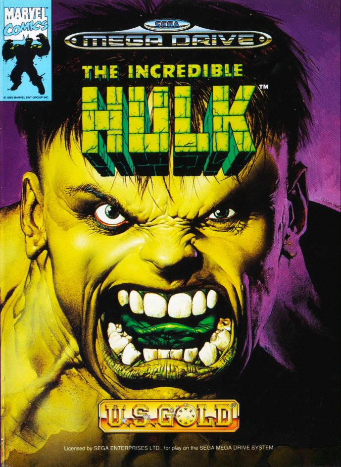 Game | Sega Mega Drive | The Incredible Hulk