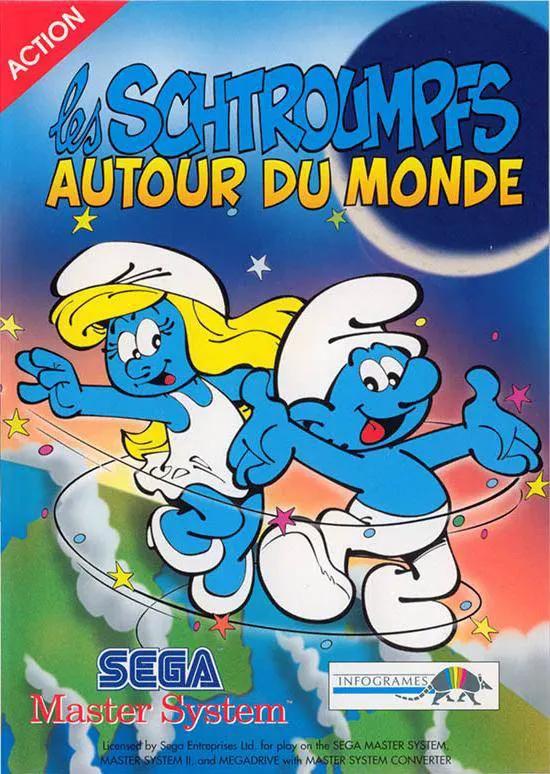Game | Sega Master System | Les Schtroumpfs Autour Du Monde Physical Video Games Game Sega