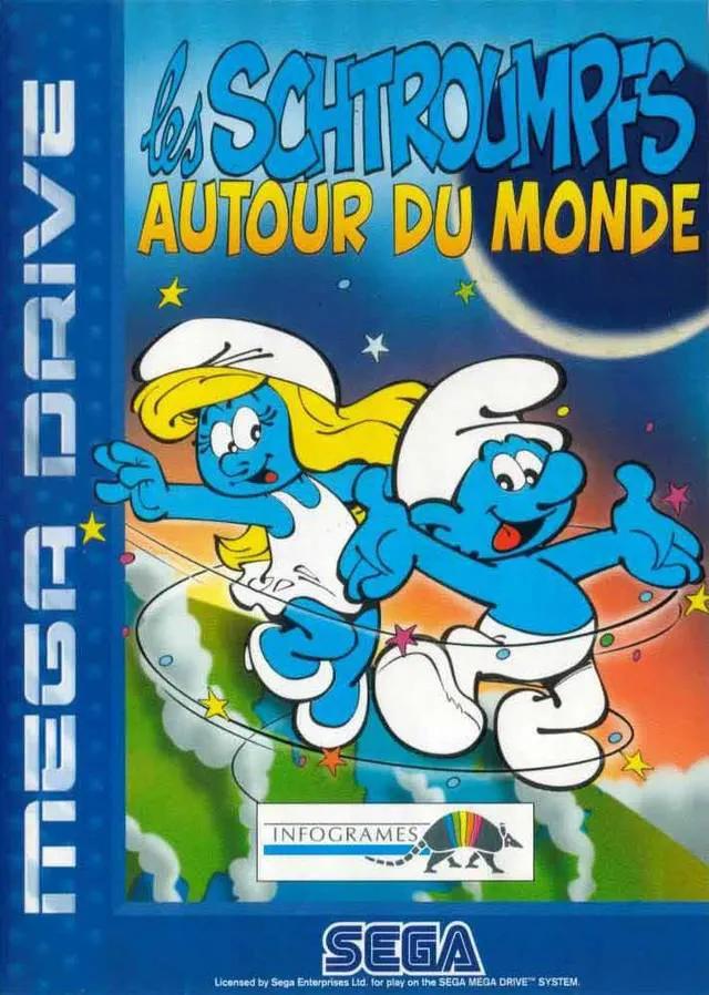 Game | Sega Mega Drive | The Smurfs: Travel The World Physical Video Games Game Sega