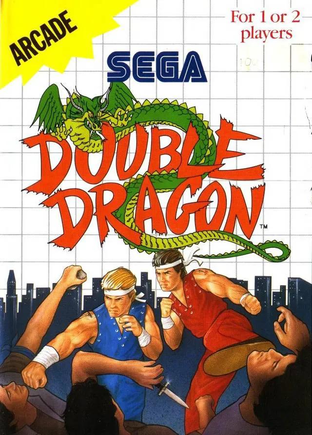 Game | Sega Master System | Double Dragon Physical Video Games Game Sega