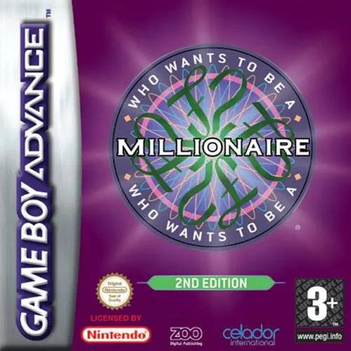 Game | Nintendo Game Boy Advance GBA | Who Wants To Be A Millionaire 2nd Edition Physical Video Games Game Nintendo
