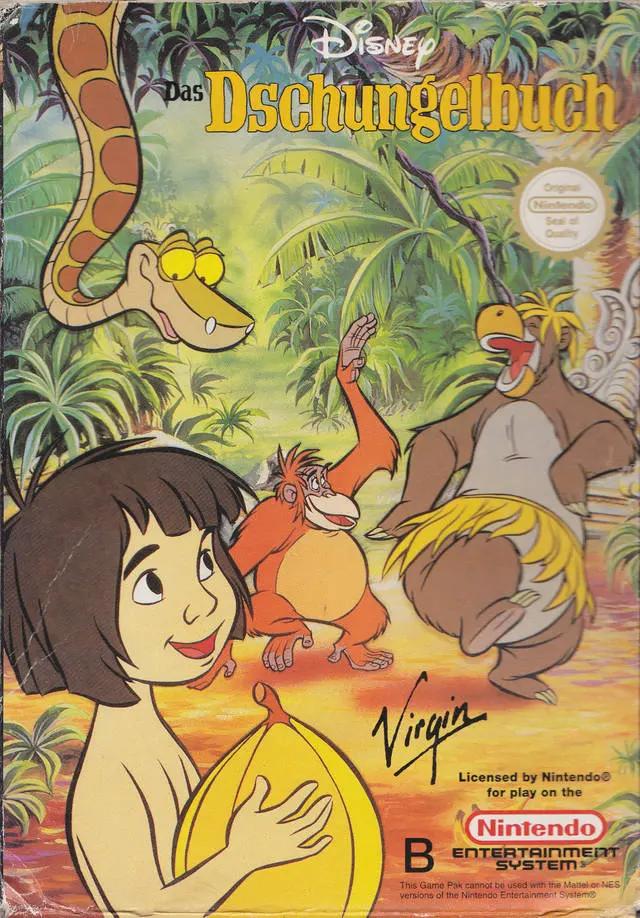 Game | Nintendo NES | The Jungle Book Physical Video Games Game Nintendo