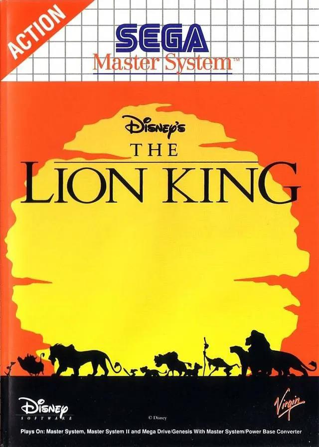 Game | Sega Master System | The Lion King Physical Video Games Game Sega
