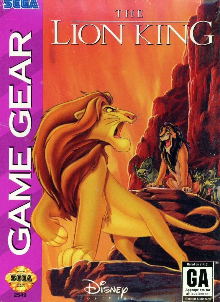 Game | Sega Game Gear | The Lion King Physical Video Games Game Sega