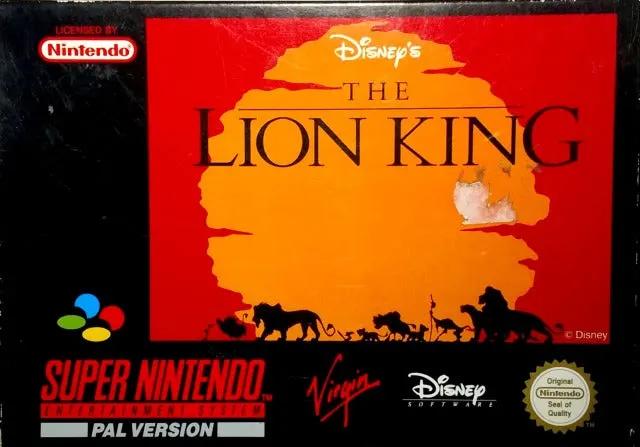 Game | Super Nintendo SNES | The Lion King Physical Video Games Game Nintendo