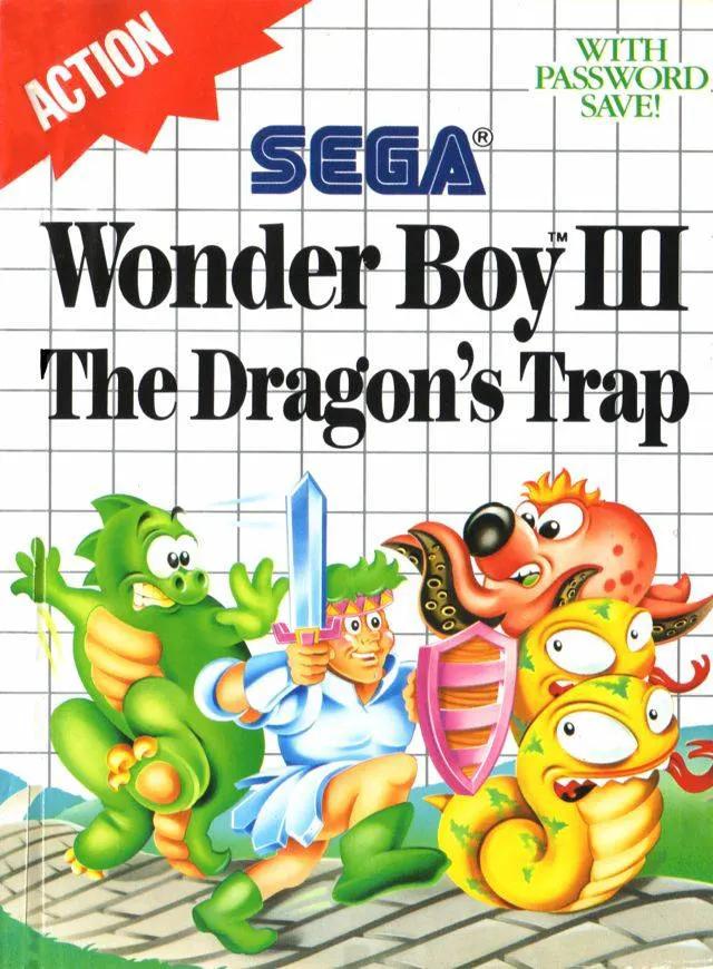 Game | Sega Master System | Wonder Boy III The Dragon's Trap Physical Video Games Game Sega