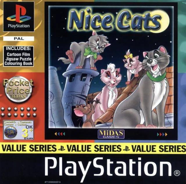 Game | Sony PlayStation PS1 | Nice Cats Physical Video Games Game Sony