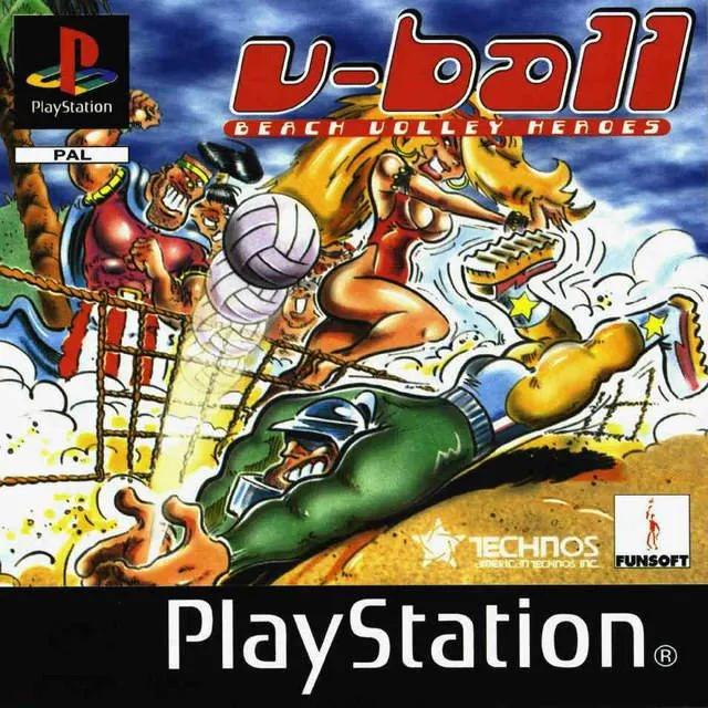 Game | Sony PlayStation PS1 | V-Ball Beach Volley Heroes Physical Video Games Game Sony