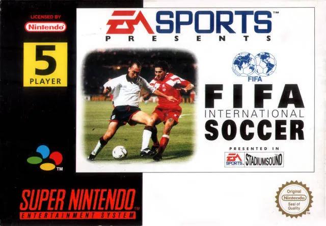 Game | Super Nintendo SNES | FIFA International Soccer Physical Video Games Game Nintendo