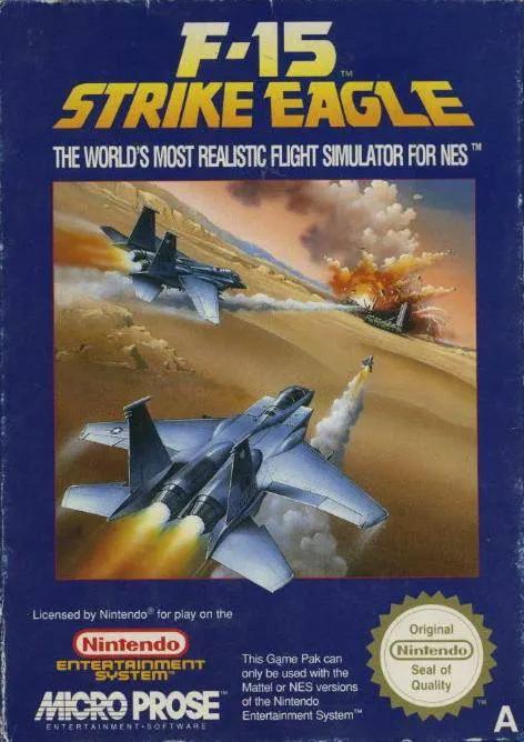 Game | Nintendo NES | F-15 Strike Eagle Physical Video Games Game Nintendo
