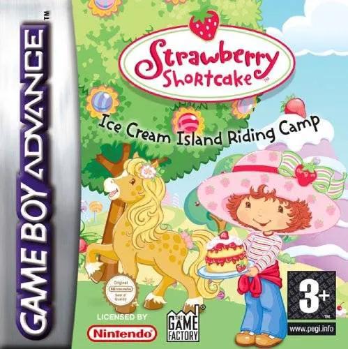Game | Nintendo Game Boy Advance GBA | Strawberry Shortcake: Ice Cream Island Riding Camp Physical Video Games Game Nintendo