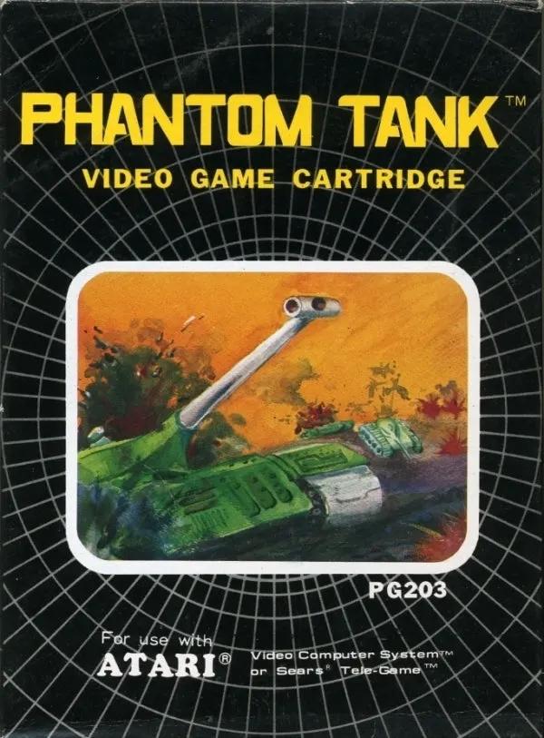 Game | Atari 2600 | Phantom Tank Physical Video Games Game Atari