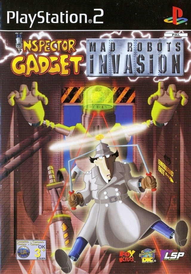 Game | Sony PlayStation PS2 | Inspector Gadget: Mad Robots Invasion