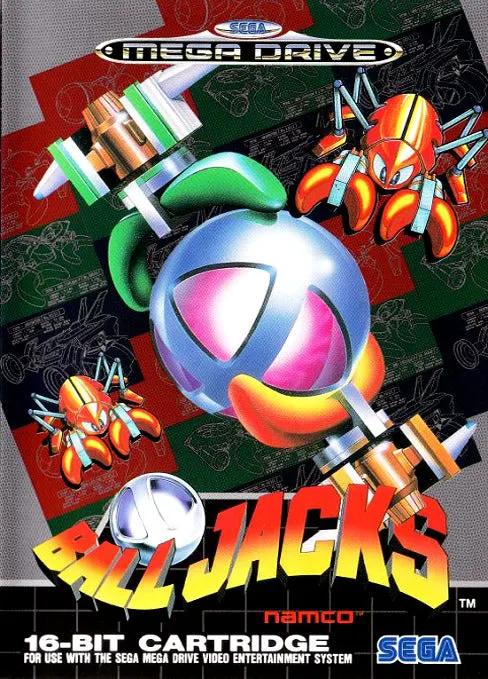Game | Sega Mega Drive | Ball Jacks Physical Video Games Game Sega