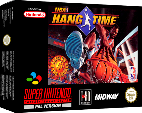 Game | Super Nintendo SNES | NBA Hang Time Physical Video Games Game Nintendo