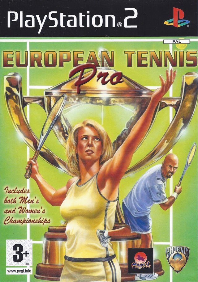 Game | Sony PlayStation PS2 | European Tennis Pro